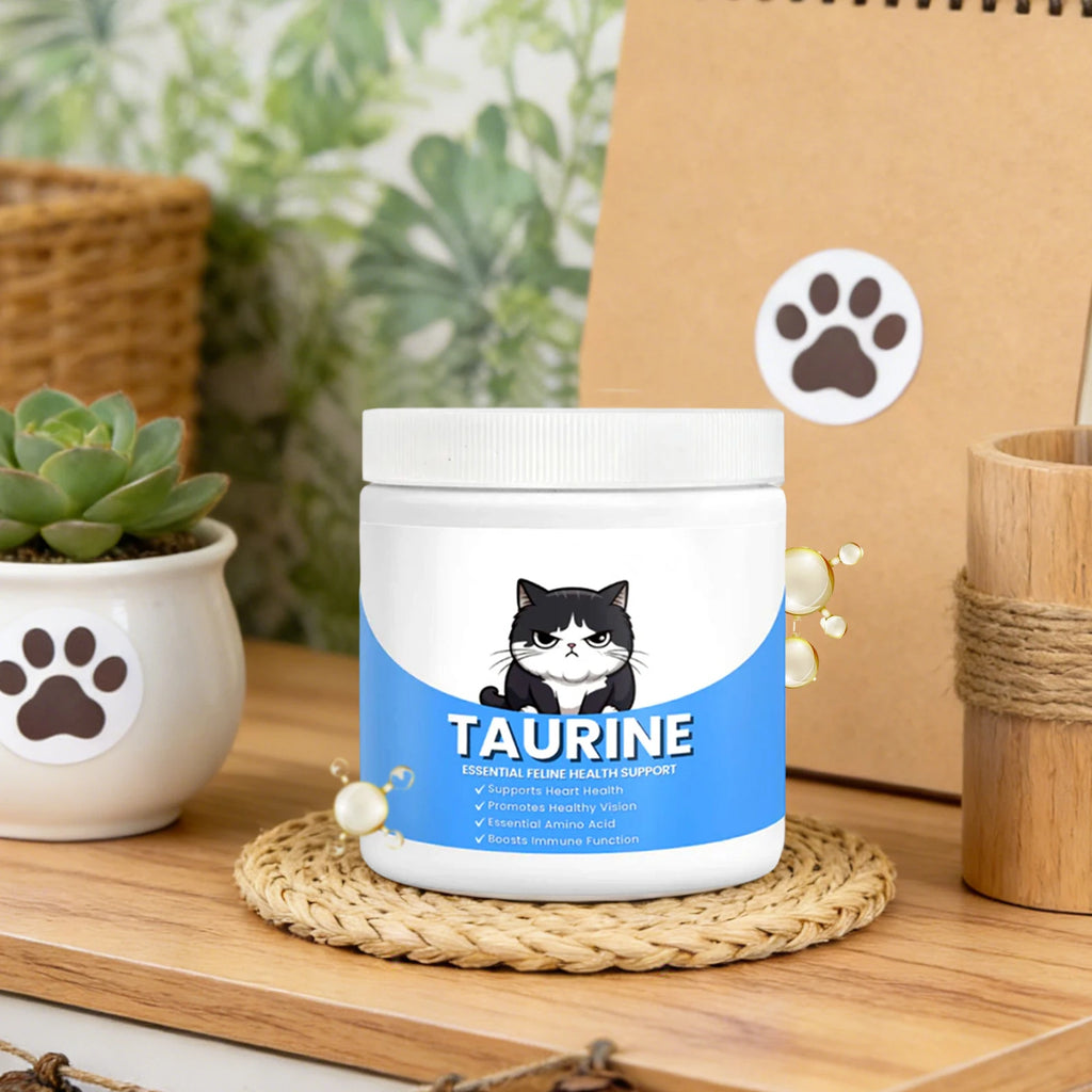 Complete Taurine for Cats 200ml Taurine Powder For Cats Heart Support Organic Powder Immune System Support Kitten Powder