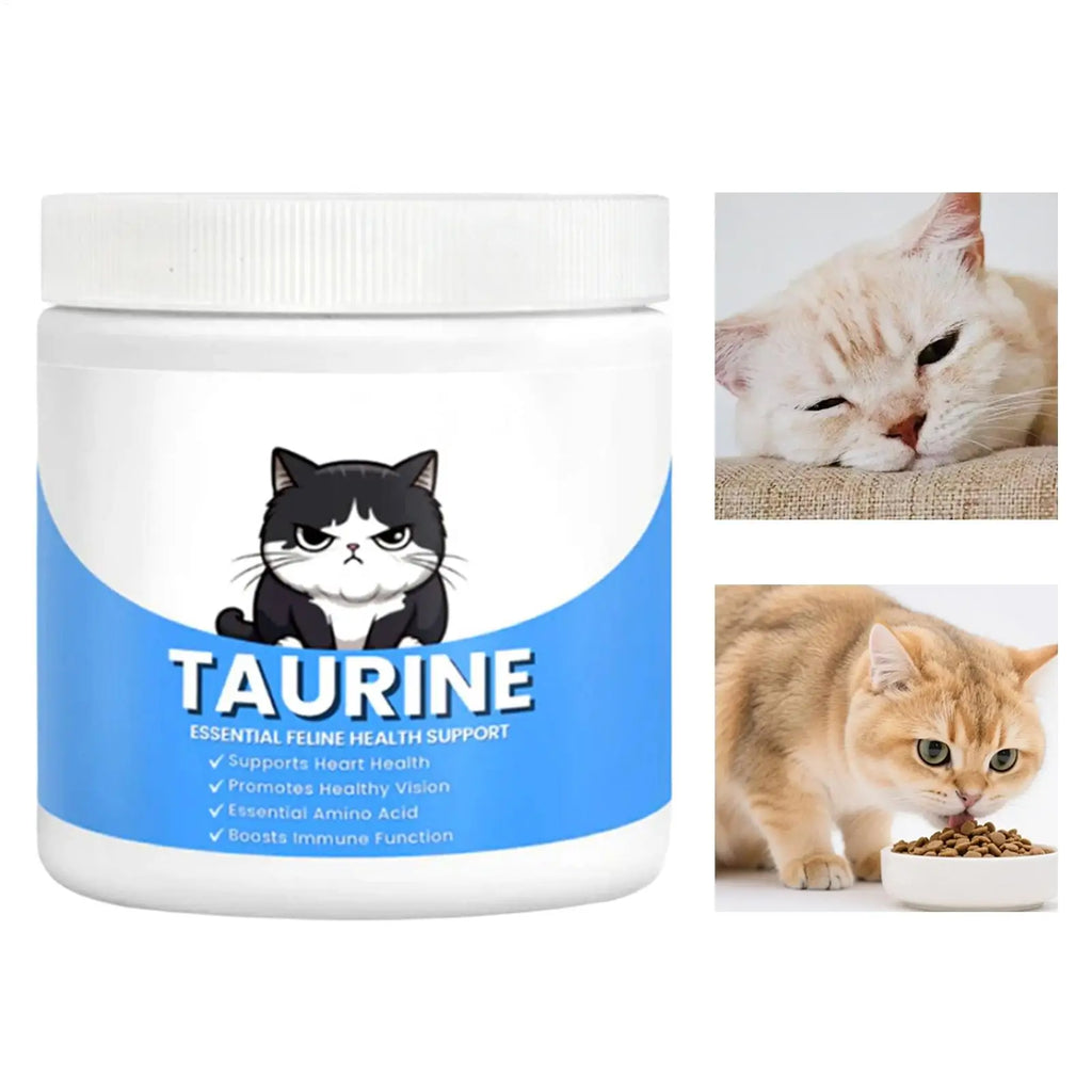 Complete Taurine for Cats 200ml Taurine Powder For Cats Heart Support Organic Powder Immune System Support Kitten Powder