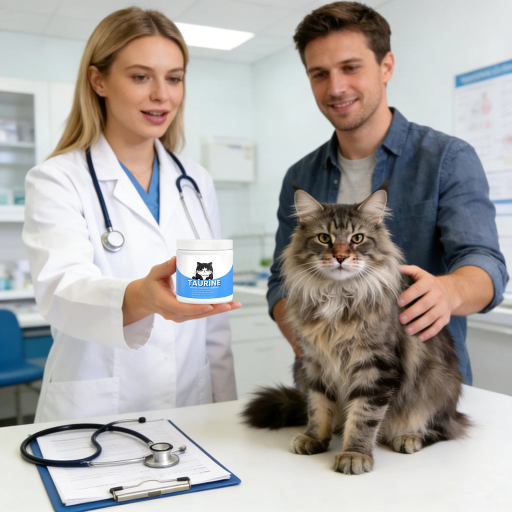 Complete Taurine for Cats 200ml Taurine Powder For Cats Heart Support Organic Powder Immune System Support Kitten Powder
